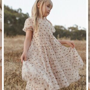Rylee + Cru Noralee Dottie Antique Dress Size 8